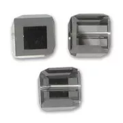 Cubes PureCrystal 5601 4 mm Crystal Silver Night x8