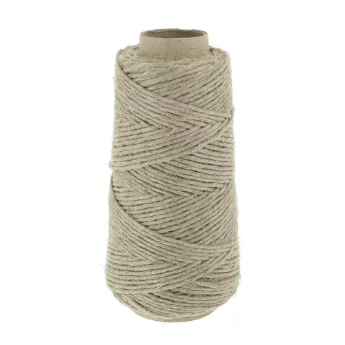 Filo di lino 2.5 mm - Naturale x200gr
