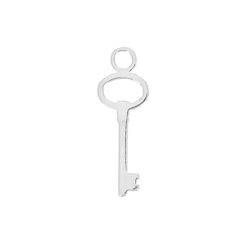 Ciondolo chiave 12x4 mm in Argento 925 x1
