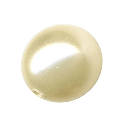 Perlina PureCrystal mezza forata 5818 mm. 6 Light Gold Pearl x1