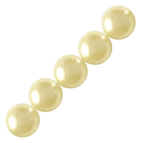 Perline PureCrystal 5810 mm. 6 Light Gold Pearl x10