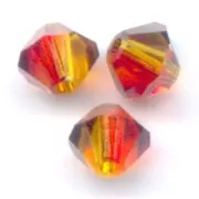 Biconi PureCrystal mm. 4 Fireopal Satin x50