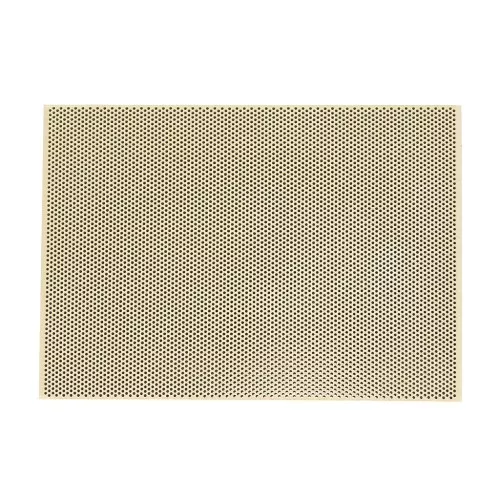 TAVOLE FORATE A NIDO D'APE ISOLANTE PER SALDARE 100x100 Mm/HONEY CERAMIC PLATE REFRACTORY
