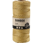 Bobina di 65 mètres di filo di bambù 1 mm - Dorato|raw }}