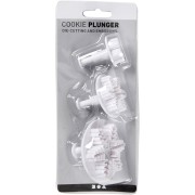 3 stampini spintore per pasta polimerica - Fiocco di neve 32-48-65 mm