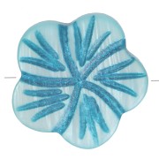 Fiori Madreperla mm. 15 Turchese x4|raw }}