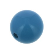 Perla in resina Opaca 10 mm - Blu Lapis x1|raw }}