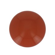 Cabochon in resina opaca 12 mm - Terracotta x1|raw }}