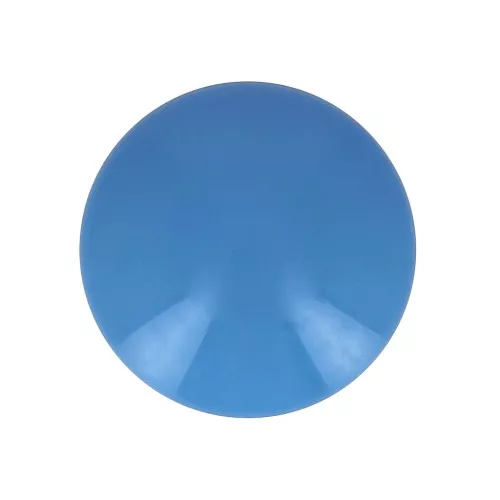Cabochon in resina opaca 12 mm - Blu lapis x1