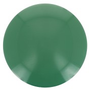 Cabochon in resina opaca 12 mm - Verde x1