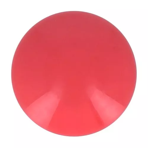 Cabochon in resina opaca 14 mm - Rosso chiaro x1