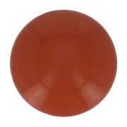 Cabochon in resina opaca 14 mm - Terracotta x1