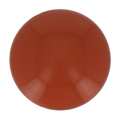 Cabochon in resina opaca 14 mm - Terracotta x1
