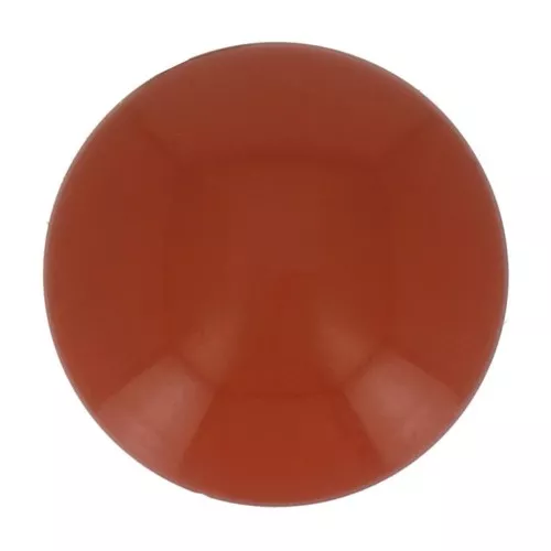 Cabochon in resina opaca 14 mm - Terracotta x1