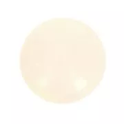 Cabochon in resina opaca 14 mm - Avorio x1