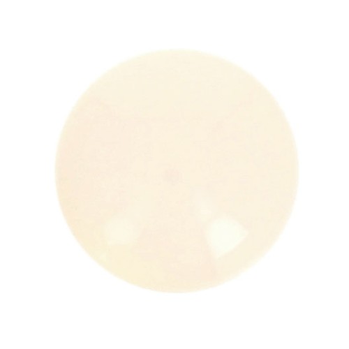 Cabochon in resina opaca 14 mm - Avorio x1