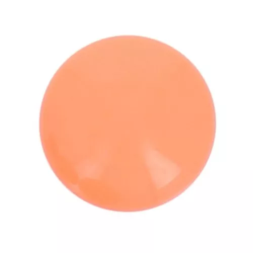 Cabochon in resina opaca 14 mm - Corallo x1