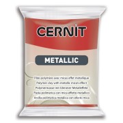 Pasta Cernit Metallic Rosso 56gr (n°400)