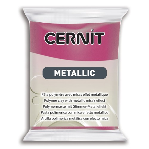 Pasta Cernit Metallic Magenta 56gr (n°460)