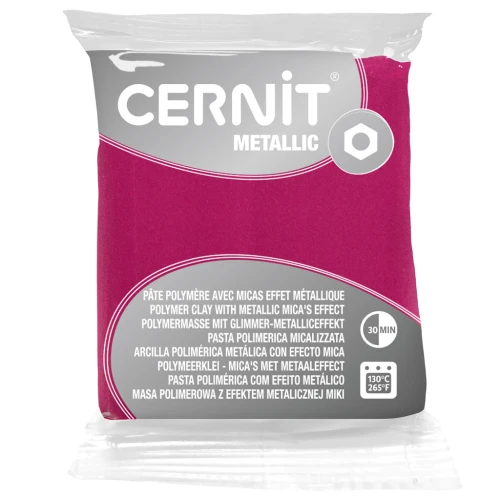 Pasta Cernit Metallic Magenta 56gr (n°460)