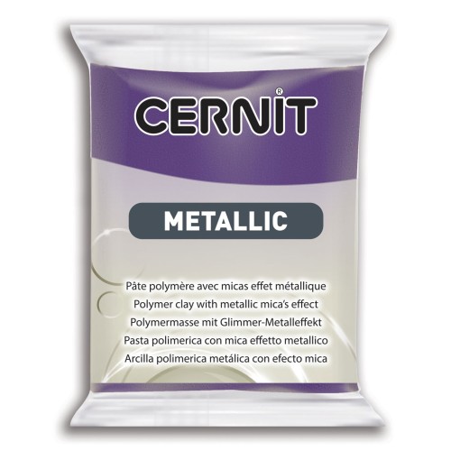 Pasta Cernit Metallic Viola 56gr (n°900)