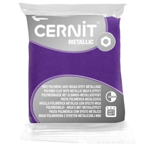 Pasta Cernit Metallic Viola 56gr (n°900)