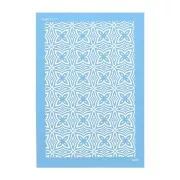Silk Screen Moiko per pasta polimerica 74x105 mm - aborigeno simplice 13.21