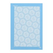 Silk Screen Moiko per pasta polimerica 74x105 mm - Tartaruga Aborigena 12.47