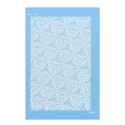 Silk Screen Moiko per pasta polimerica 74x105 mm - Triangolo complesso 12.46