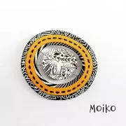 Silk Screen Moiko per pasta polimerica 74x105 mm - Millefiori 13.22