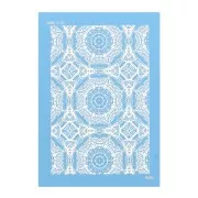 Silk Screen Moiko per pasta polimerica 74x105 mm - Mandala indiano 13.33