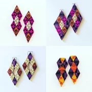 Silk Screen Moiko per pasta polimerica 74x105 mm - Lanterne cinesi Cornic Carol