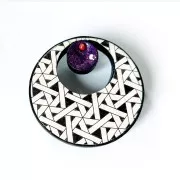 Silk Screen Moiko per pasta polimerica 74x105 mm - Lanterne cinesi Cornic Carol