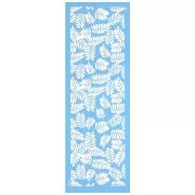 Silk Screen Moiko per bracciale 23x7 cm - Foglie di Acacia