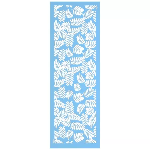 Silk Screen Moiko per bracciale 23x7 cm - Foglie di Acacia