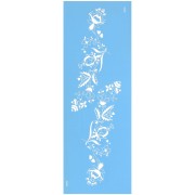 Silk Screen Moiko per bracciale 23x7 cm - Fregio Flowers|raw }}