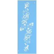 Silk Screen Moiko per bracciale 23x7 cm - Fregio Flowers