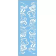 Silk Screen Moiko per bracciale 23x7 cm - Tentacoli