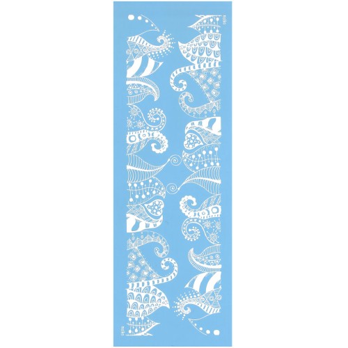 Silk Screen Moiko per bracciale 23x7 cm - Tentacoli