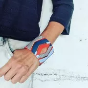 Silk Screen Moiko per bracciale 23x7 cm - Tentacoli