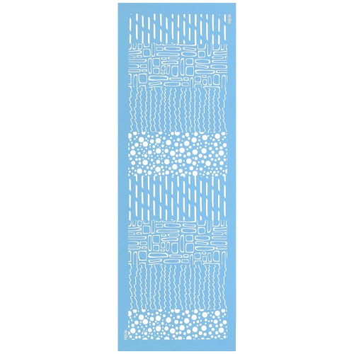 Silk Screen Moiko per bracciale 23x7 cm - Urbano