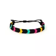 Perla in zama effetto gomma forma freccia 11x8 mm - Rosa x1