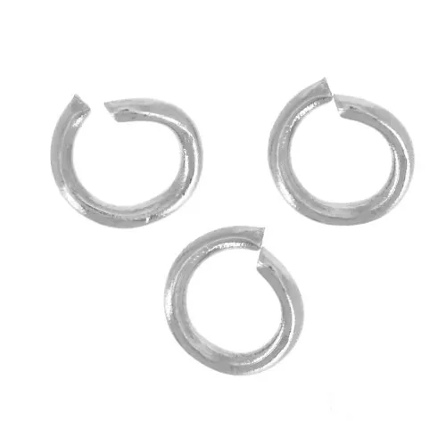 Anelli aperti 3x0,5 mm - acciaio inox 304L x50