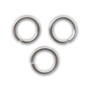 Anellini aperti mm.  6x0.7 Acciaio inox 304 x50|raw }}