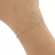 Catena maglia Forçat 1.7 mm in acciaio inossidabile 304L  x1m