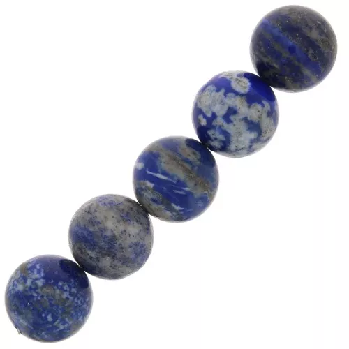 Perlina Lapis Lazuli mm. 14 x1