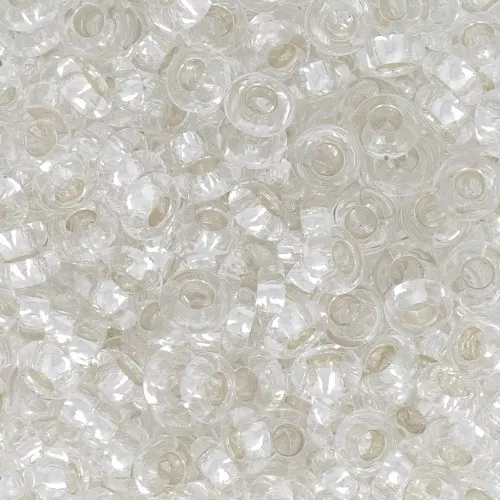 Rocaille Toho Mezzo Round 6/0 TO6RPF21 - Silver Lined Crystal Permanent Finish x5g