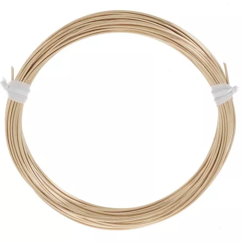 Gold filled 0,8 mm filo duro rotondo x7,5m