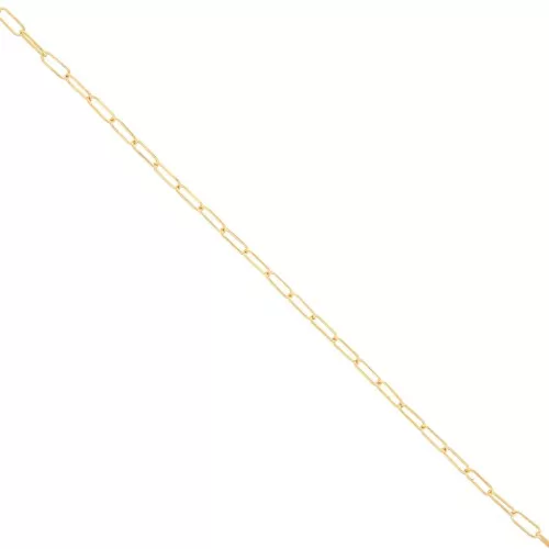Catena rettangolare 1.9 mm Gold filled x 50 cm