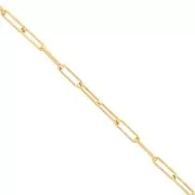 Catena rettangolare 3.7 mm Gold filled x20cm